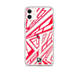 Fragment Pattern Red Case