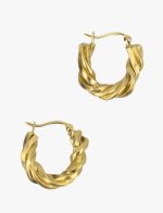 Twist Hoop Earrings